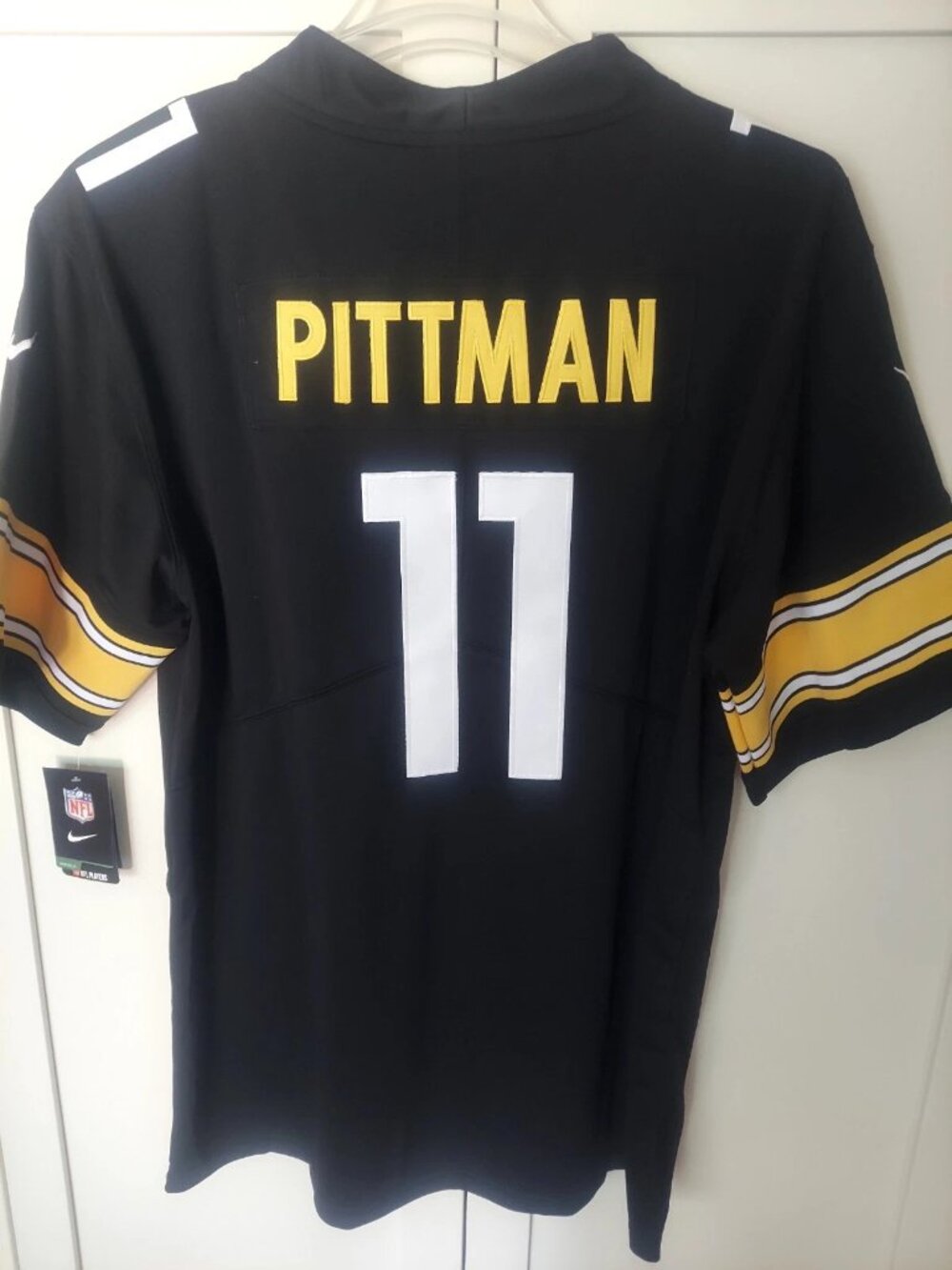 Michael Pittman Jr Black Stitched Jersey Vapor